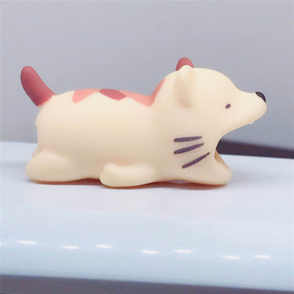 Protector cablu USB iPhone, Android Cable Bite animal set 4 buc. - imagine 24