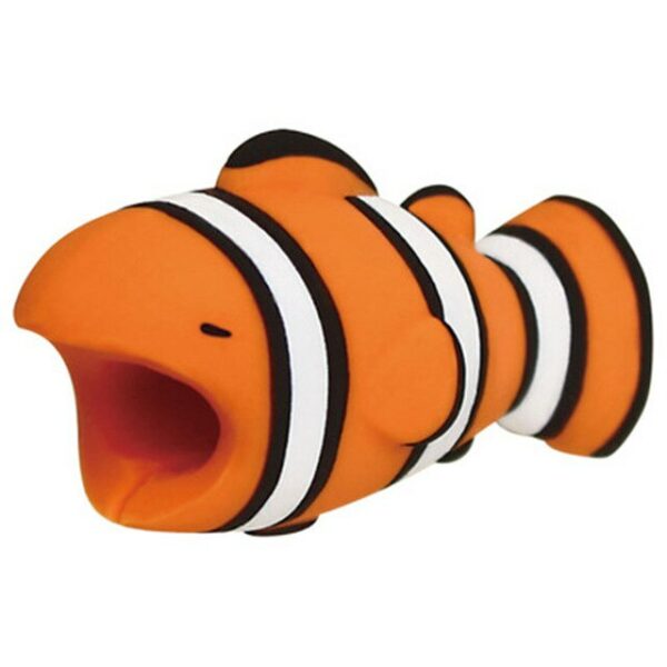 Protector cablu USB iPhone, Android Cable Bite animal set 4 buc. - imagine 19