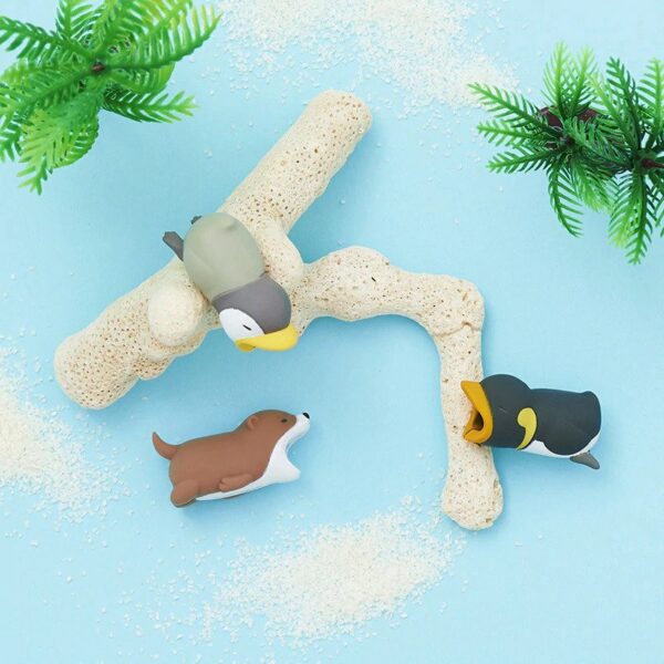 Protector cablu USB Android, iPhone Cable Bite animal set 4 buc. - imagine 9