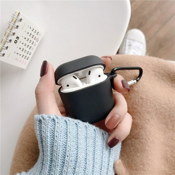 Husa casti Apple AirPods 1 & 2 cu agatatoare - imagine 15