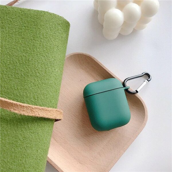 Husa casti Apple AirPods 1 & 2 cu agatatoare - imagine 14