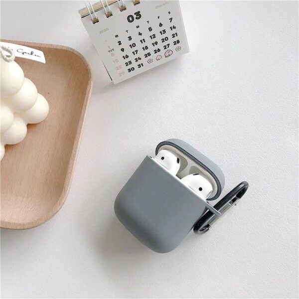 Husa casti Apple AirPods 1 & 2 cu agatatoare - imagine 13