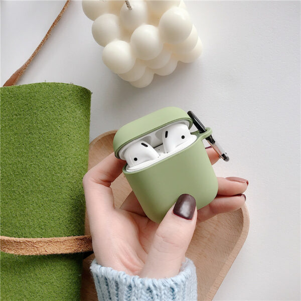 Husa casti Apple AirPods 1 & 2 cu agatatoare - imagine 12