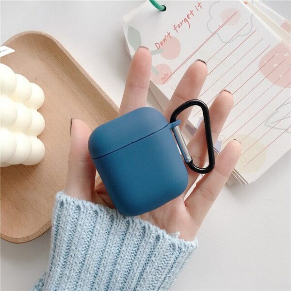 Husa casti Apple AirPods 1 & 2 cu agatatoare - imagine 11