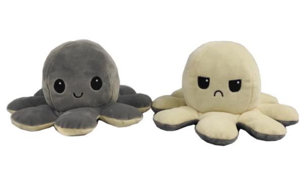Mood Octopus- Oferta Speciala Caracatita Reversibila de plush - imagine 10