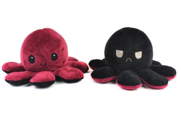Mood Octopus- Oferta Speciala Caracatita Reversibila de plush - imagine 6