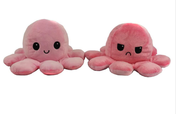 Mood Octopus- Oferta Speciala Caracatita Reversibila de plush - imagine 4