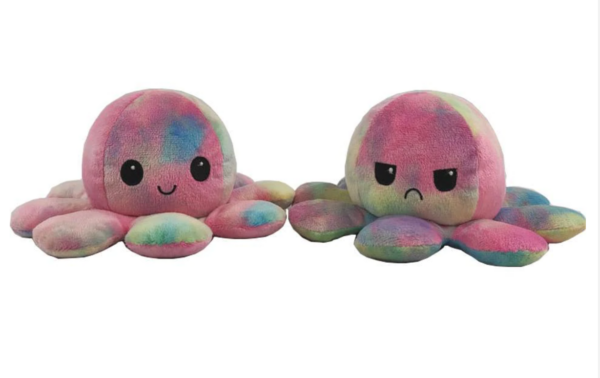 Mood Octopus- Oferta Speciala Caracatita Reversibila de plush - imagine 5