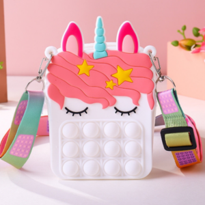 Geanta Unicorn Pop It